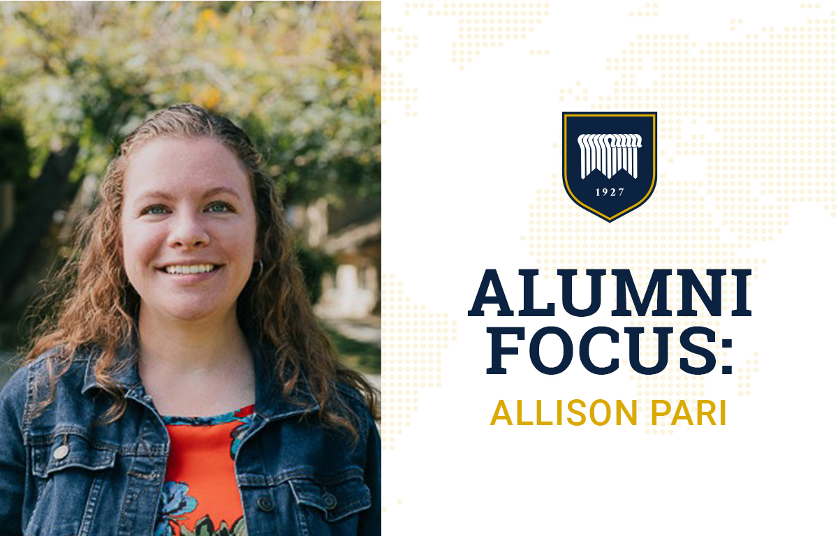 Alumni Focus: Allison Pari image