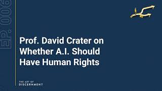Should A.I. Have Human Rights? Ep. 006 on Art of Discernment